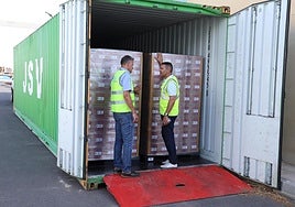 Supervisión del nuevo material.