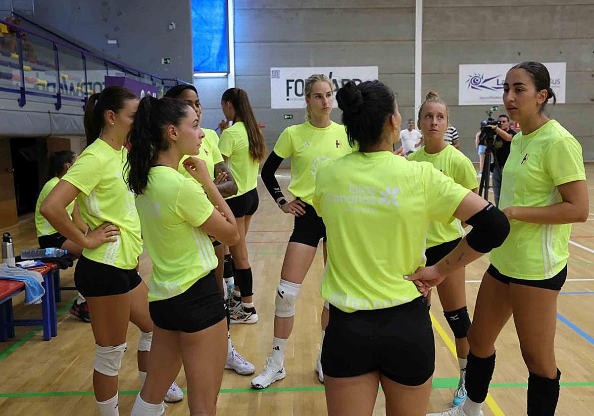 El primer entreno Heidelberg Voleibol, en imágenes