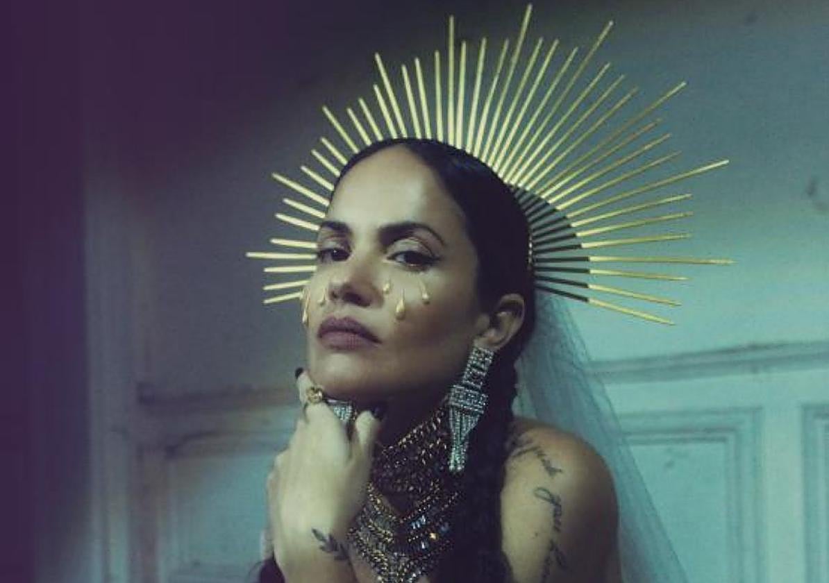 Imagen promocional de Natalia Doco para el disco 'La Sagrada'.