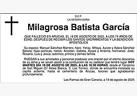 Milagrosa Batista García