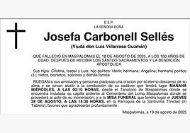 Josefa Carbonell Sellés