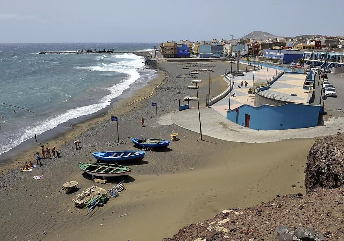 Imagen de archivo de la playa de El Burrero.