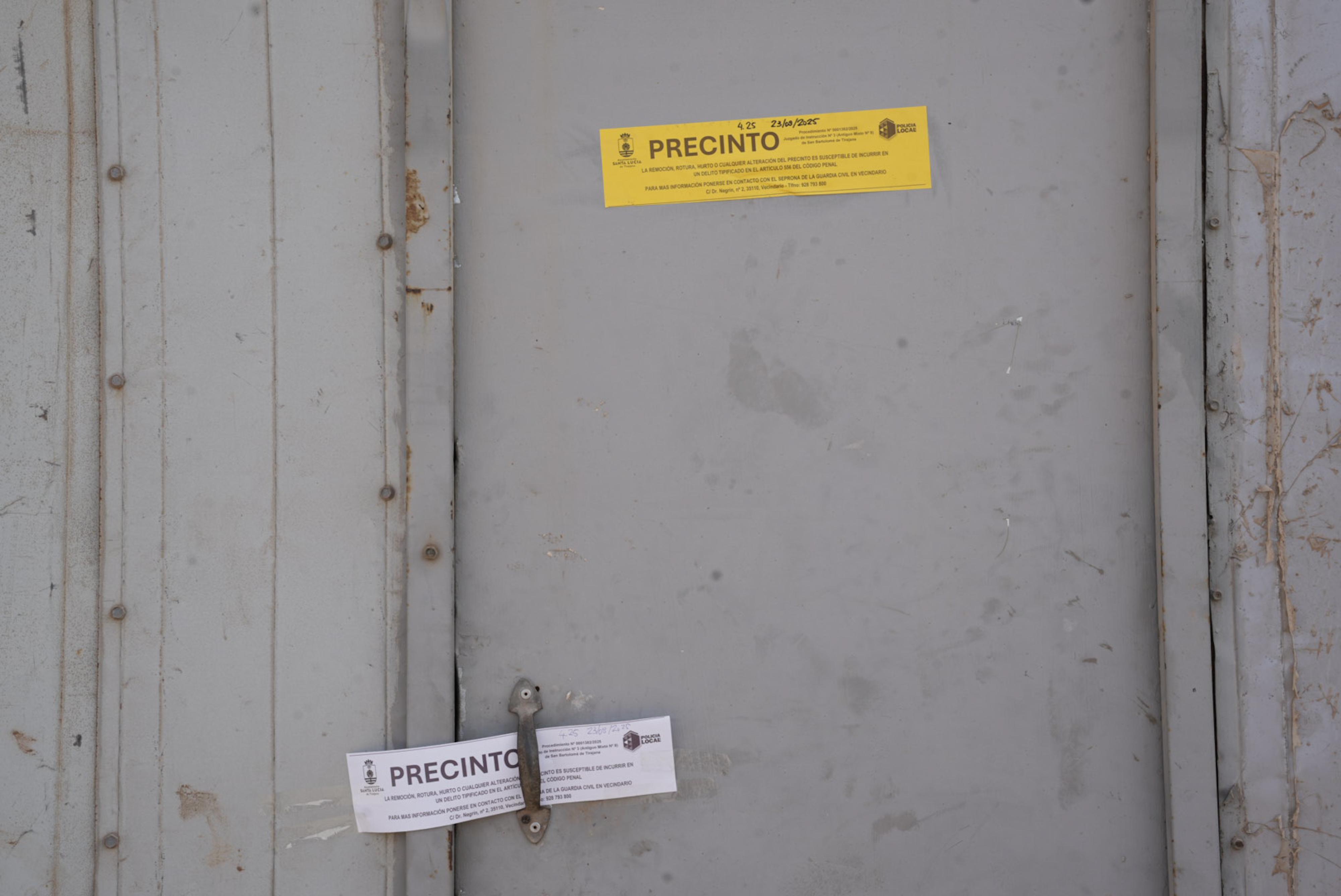 Los residentes en el asentamiento de Bahía de Formas no tienen dónde ir