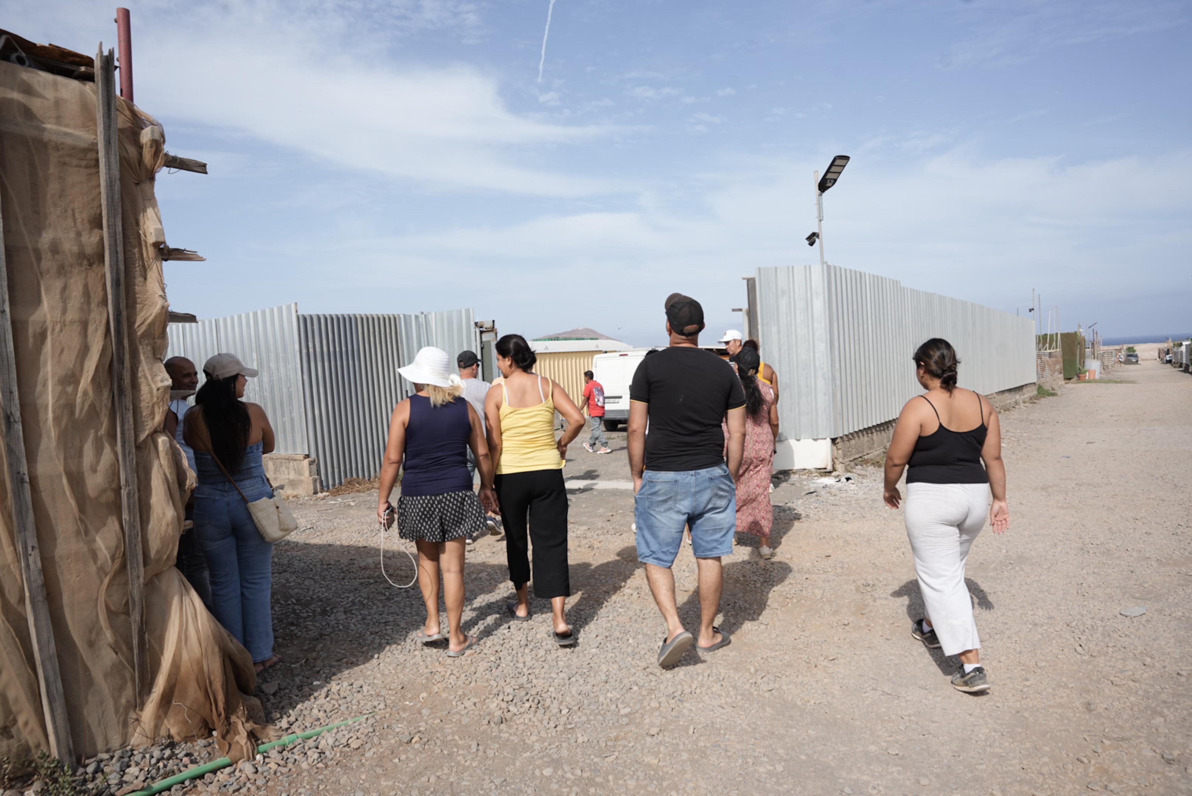Los residentes en el asentamiento de Bahía de Formas no tienen dónde ir