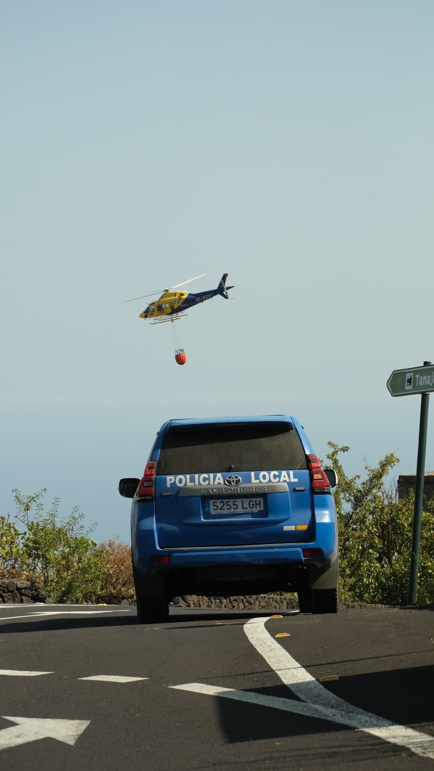 Las imágenes del incendio en El Hierro