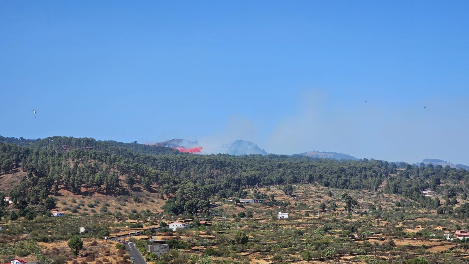 Las imágenes del incendio en El Hierro