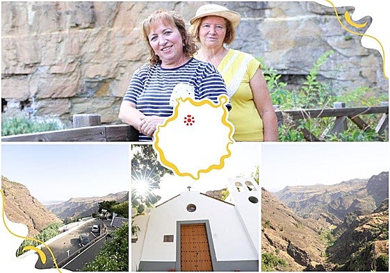 Teresa y Julia Cubas, hermanas que llevan toda una vida en El Hornillo.