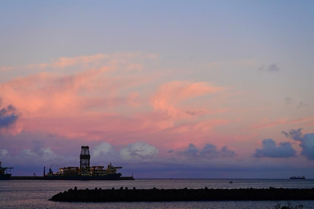 Atardecer en Las Palmas de Gran Canaria.