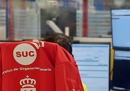 Imagen de lo central telefónica del Servicio de Urgencias Sanitario.
