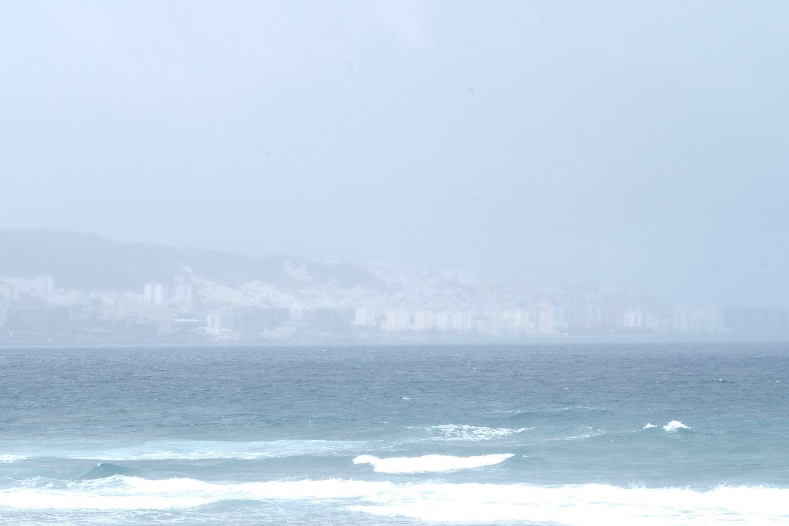 Lluvia este martes en Las Palmas de Gran Canaria.