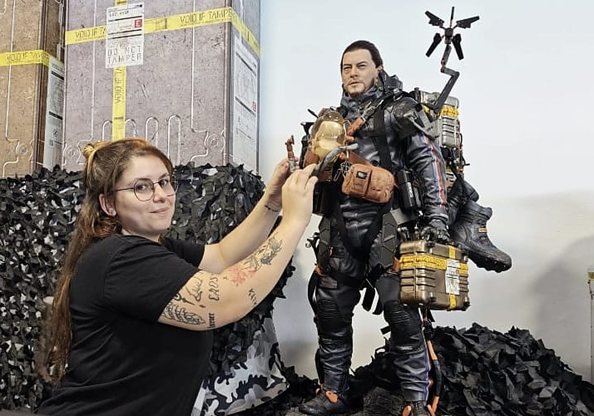 Evelyn Padrón en las instalaciones de 'Play, Eat, Repeat'.