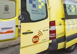 Imagen de archivo de una ambulancia.