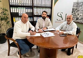 Representantes del Sindicato Médico de Canarias y de Asamblea7Islas.