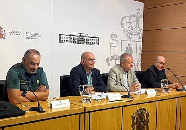 La sede de la Delegación del Gobierno en Canarias acogió la reunión.