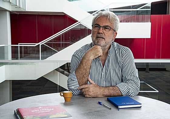 Pepe Solea en las instalaciones de Canarias7