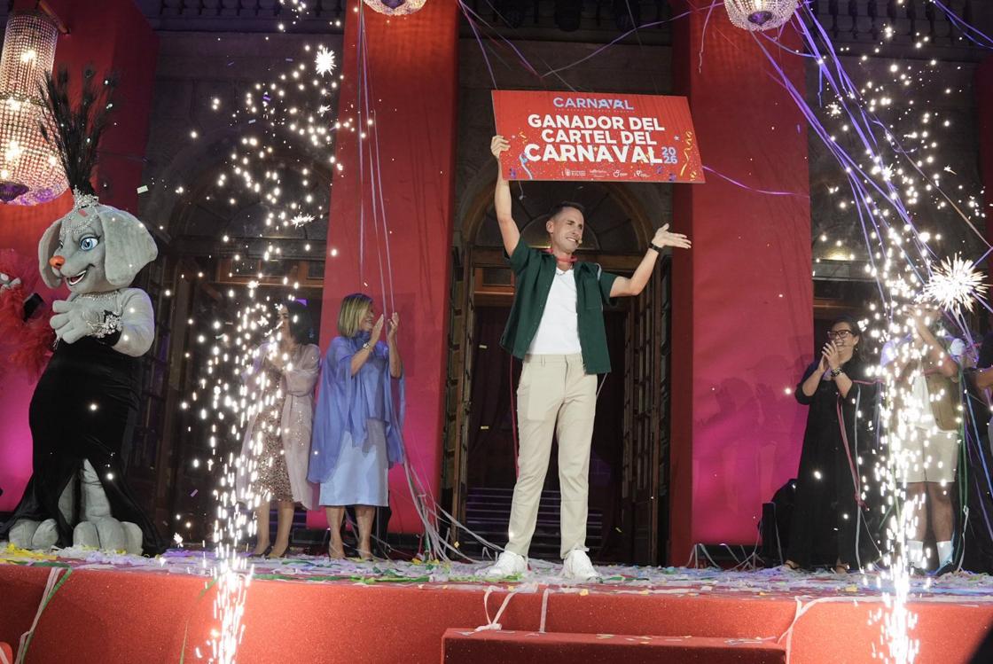 Gala de elección del cartel del carnaval de Las Palmas de Gran Canaria 2026
