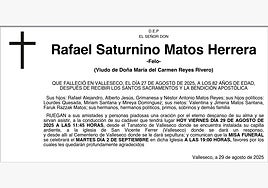 Rafael Saturnino Matos Herrera