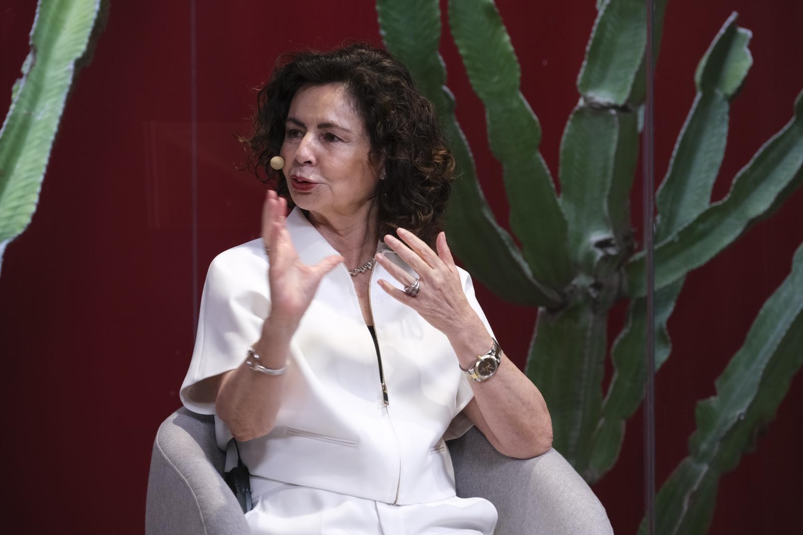 La consejera de Hacienda y Relaciones con la Unión Europea del Gobierno de Canarias, Matilde Asián.