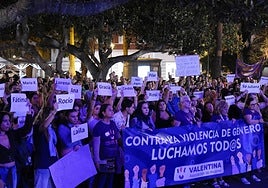 Imagen de archivo de la manifestación contra las violencias machistas del 25N celebrada en la capital grancanaria.