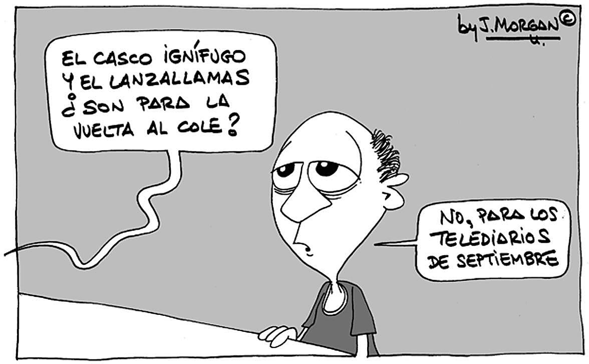 La viñeta de Morgan de este domingo 31 de agosto