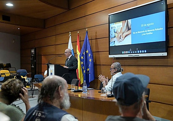 Momento del acto celebrado este sábado en Santa Cruz de Tenerife.