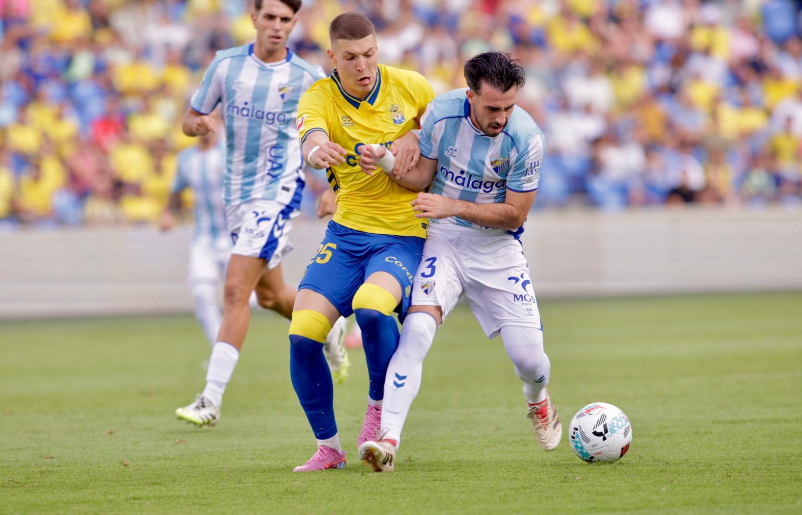 UD Las Palmas - Málaga CF, en imágenes