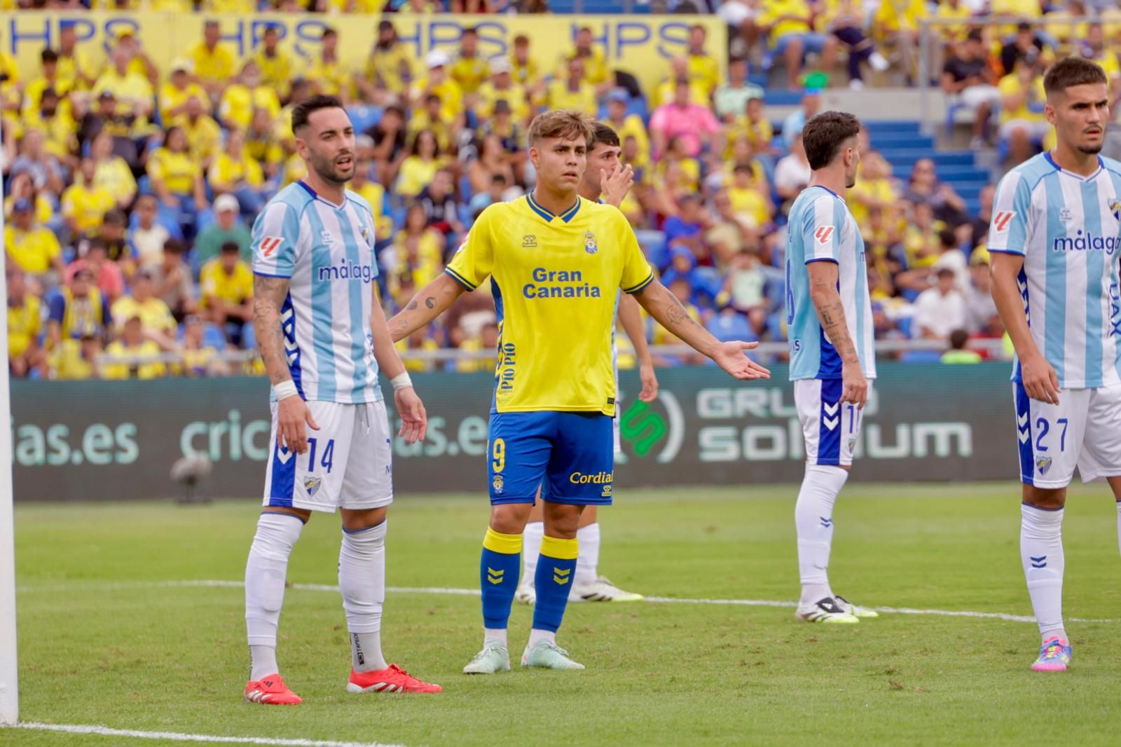 UD Las Palmas - Málaga CF, en imágenes