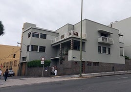 Vista de la Casa Ponce Arias en la calle Bravo Murillo de la capital grancanaria.