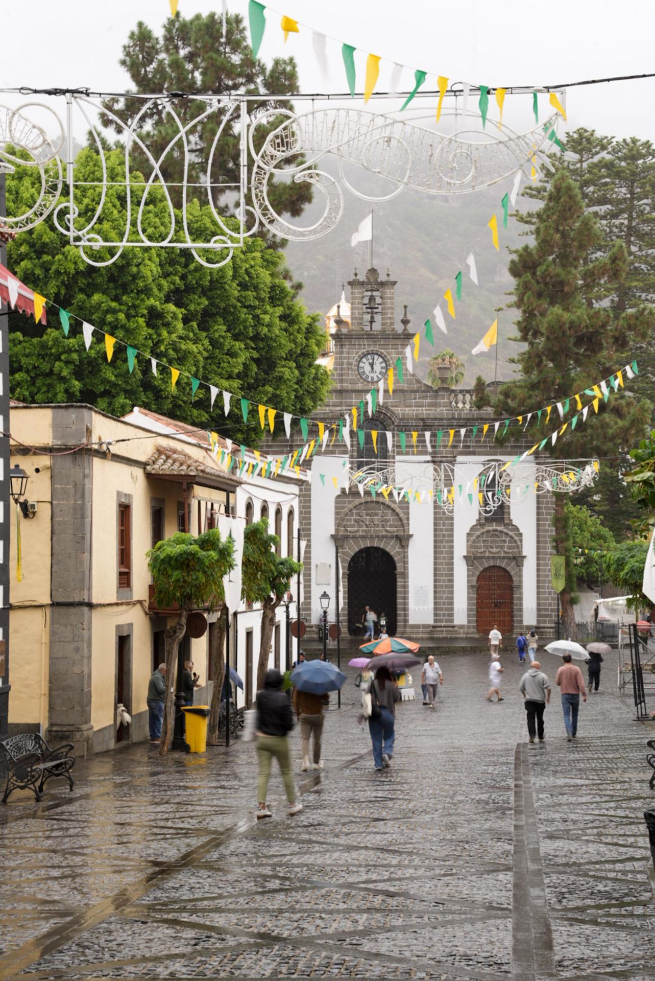 Teror se prepara para las Fiestas del Pino 2025