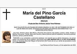 María del Pino García Castellano
