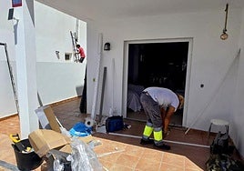 Obras para insonorizar una vivienda de Playa Honda.