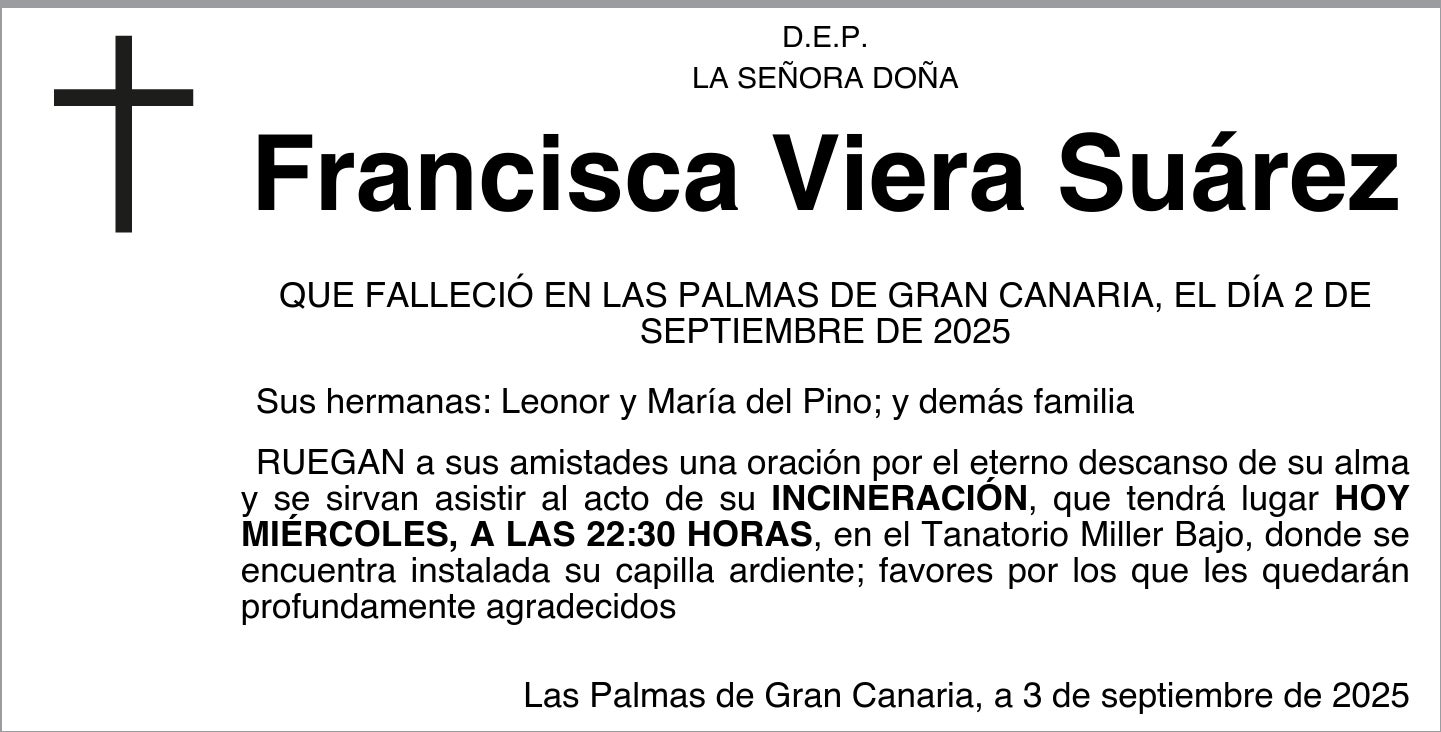 Francisca Viera Suárez