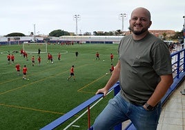 Juanfran Morales, presidente de la UD Telde.