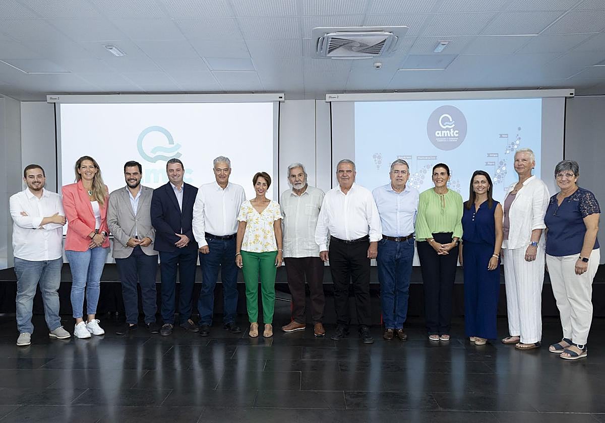 Foto de la asamblea anual de la Asociación de Municipios Turísticos.
