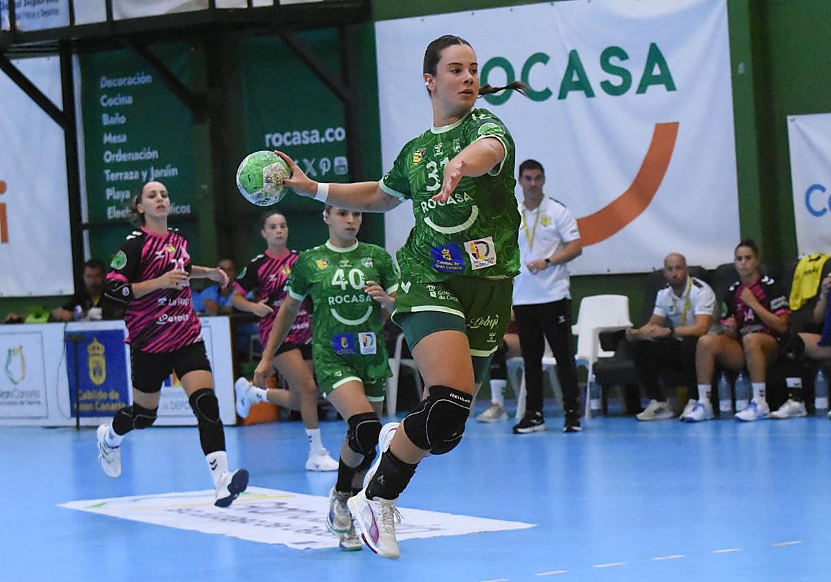 Imagen del partido correspondiente a la segunda jornada.