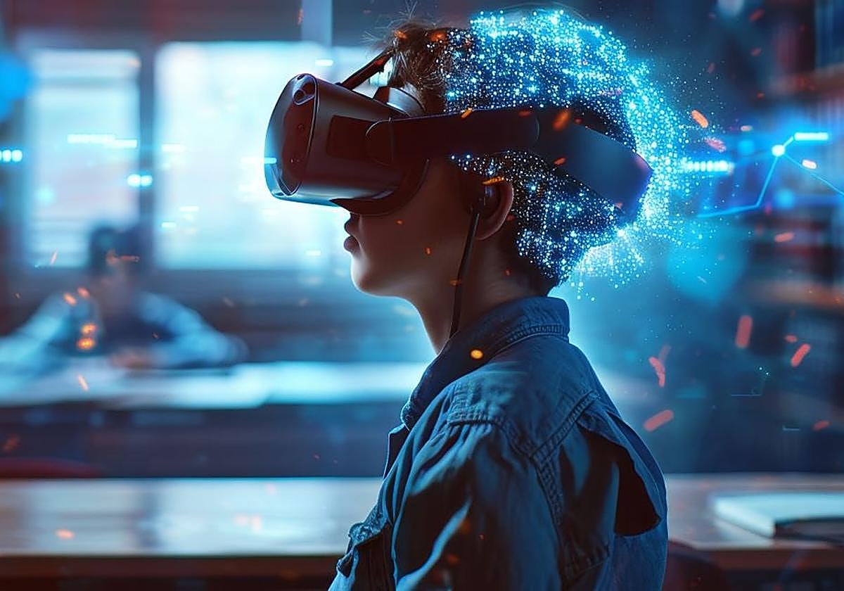 Un día en la escuela de 2035: la educación del futuro será inmersiva, colaborativa y con inteligencia artificial