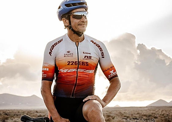 Iván Raña, en Lanzarote.