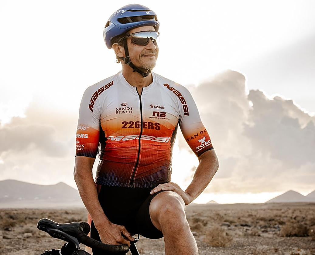 Iván Raña, en Lanzarote.