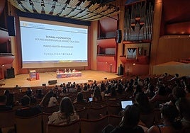 Un momento del encuentro de la Sociedad Española de Neurociencia en el Palacio de Congresos de Canarias.