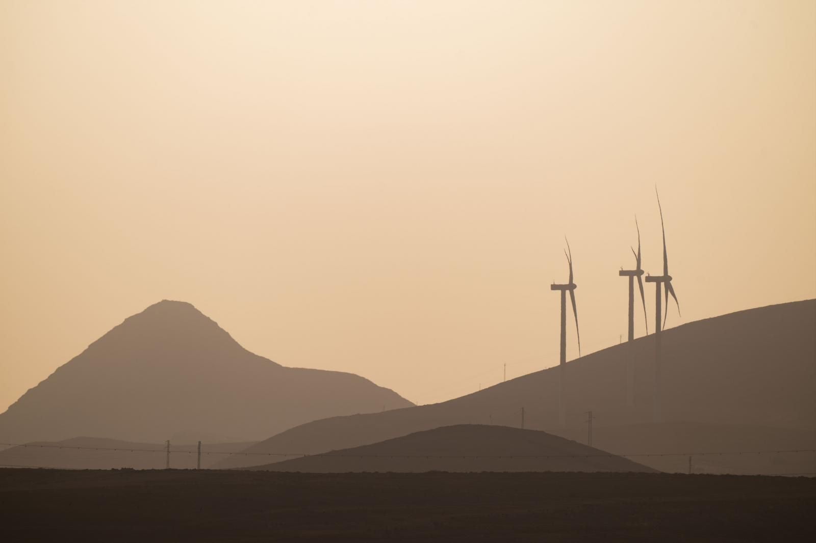 Imagen de archivo de un episodio de calima.