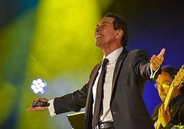 Imagen de archivo de una actuación de José Vélez.