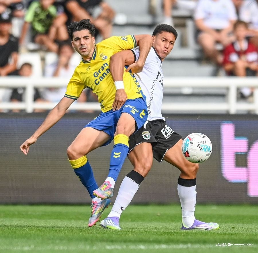 Las mejores imágenes del duelo Burgos-UD Las Palmas