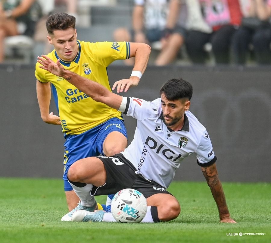 Las mejores imágenes del duelo Burgos-UD Las Palmas