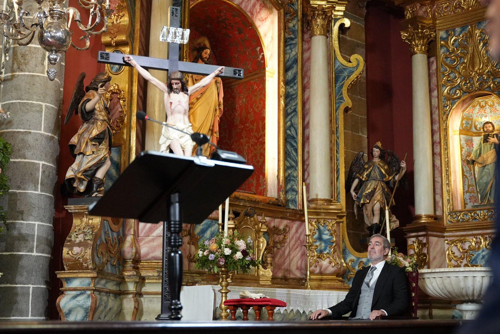 Emoción y recogimiento en la homilía dedicada a la Virgen del Pino