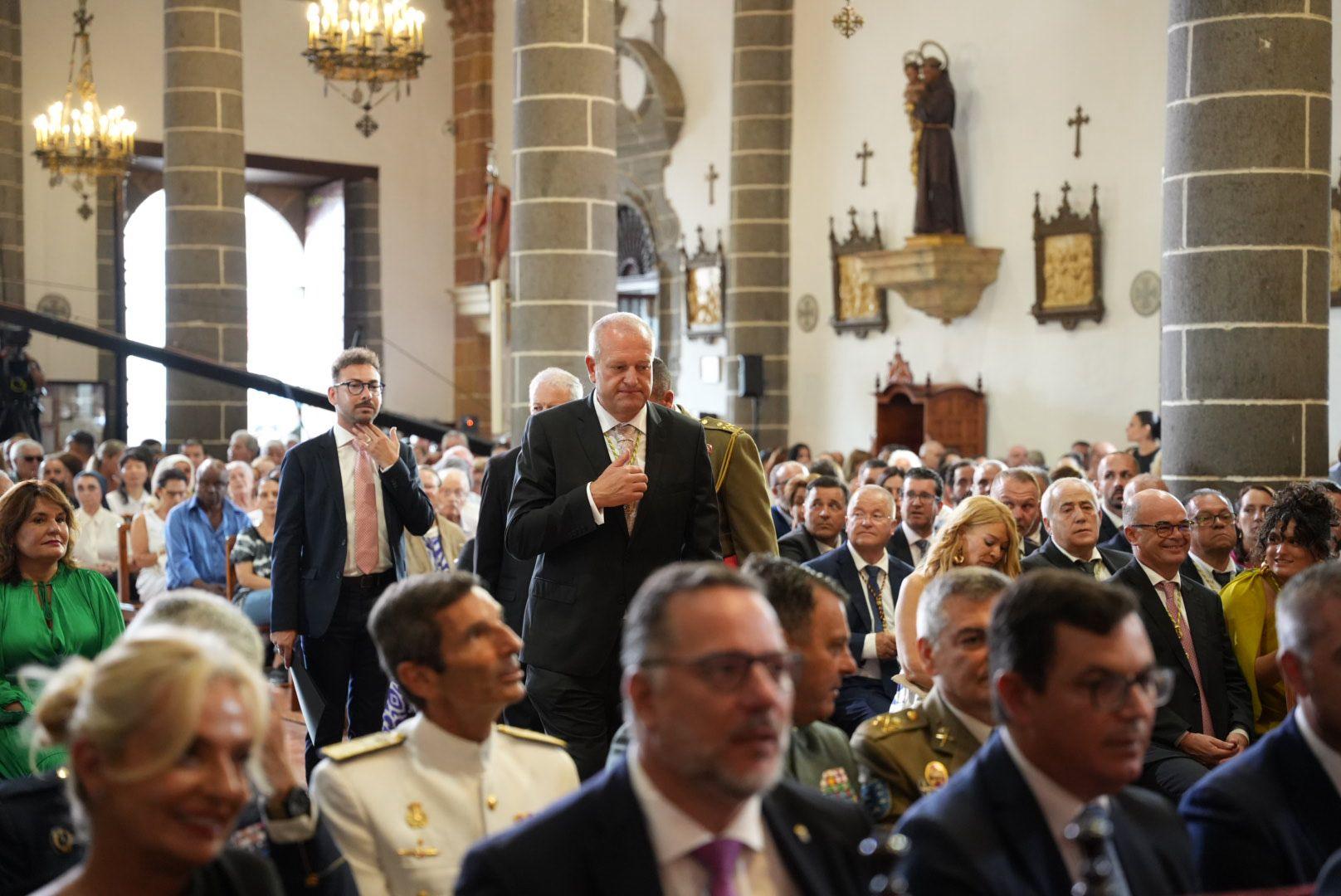 Emoción y recogimiento en la homilía dedicada a la Virgen del Pino