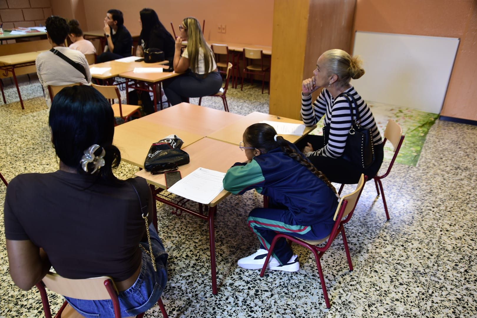 Así se vivió la vuelta al colegio de infantil y primaria en el Federico García Lorca en Las Palmas de Gran Canaria