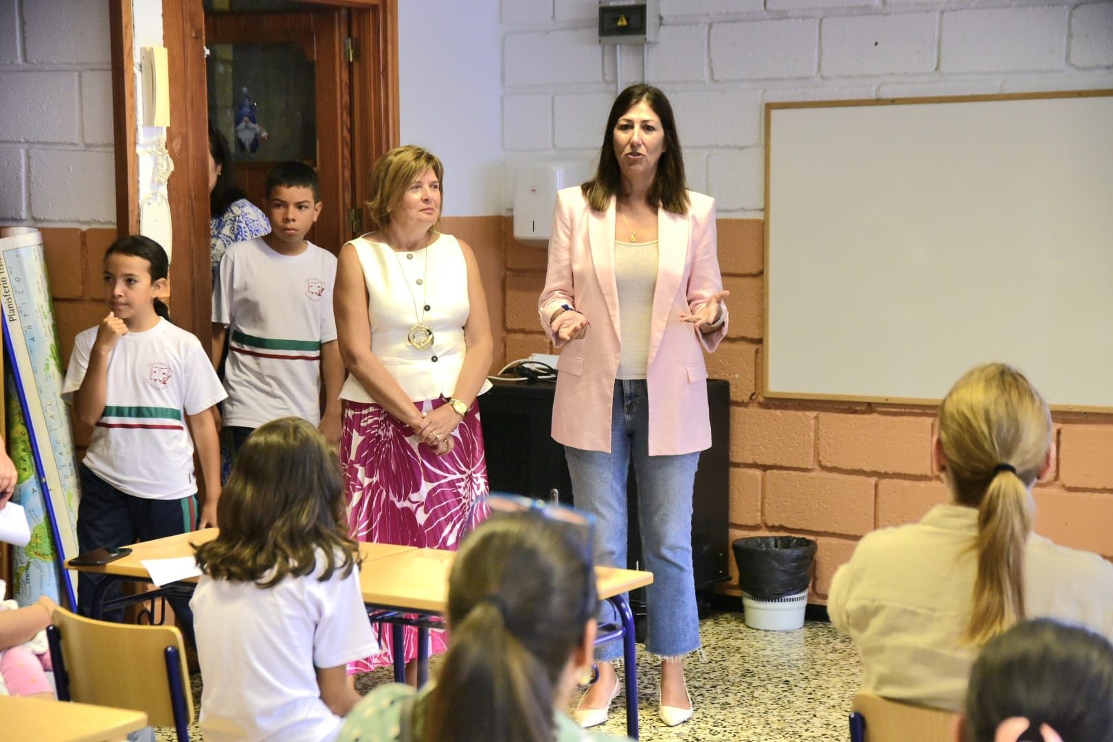 Así se vivió la vuelta al colegio de infantil y primaria en el Federico García Lorca en Las Palmas de Gran Canaria