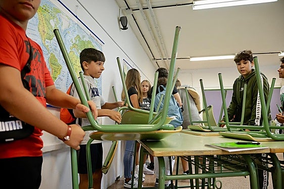 Imagen de archivo de la vuelta al cole.