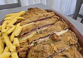 Vuelven las extraordinarias jornadas del cachopo al Restaurante Saliviento