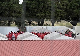 Imagen de archivo del Centro de Atención Temporal de Extranjeros en San Andrés, El Hierro.